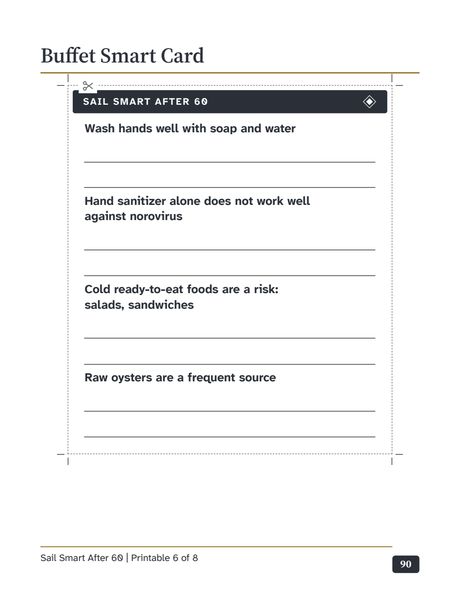 Page 90 of 95: Printable: Buffet Smart Card